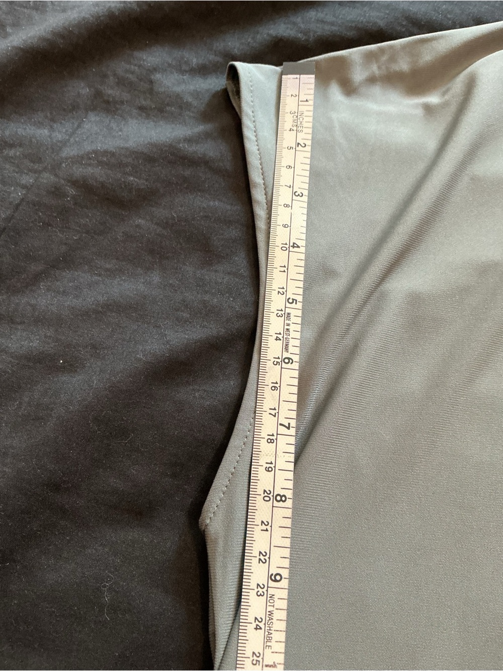 Buffalo David Bitton Gray Crewneck Cap Sleeve Blouse - Picture 5 of 10
